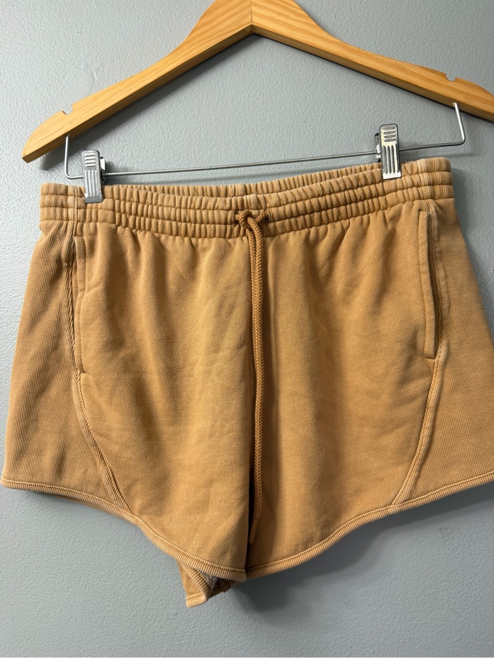 Victoria secret Pink Women’s Casual Drawstring Shorts in Tan medium